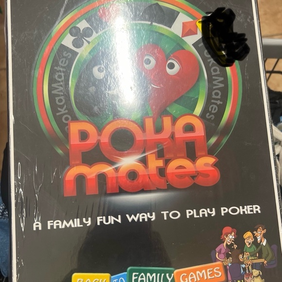 POKA MATES A Family Fun Way To Play Poker Back to Family Games 12 + Sealed - Picture 3 of 3